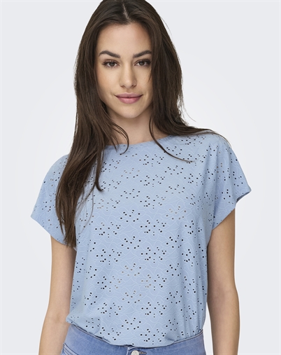 Only - ONLSmilla Life Top - Soft Chambray